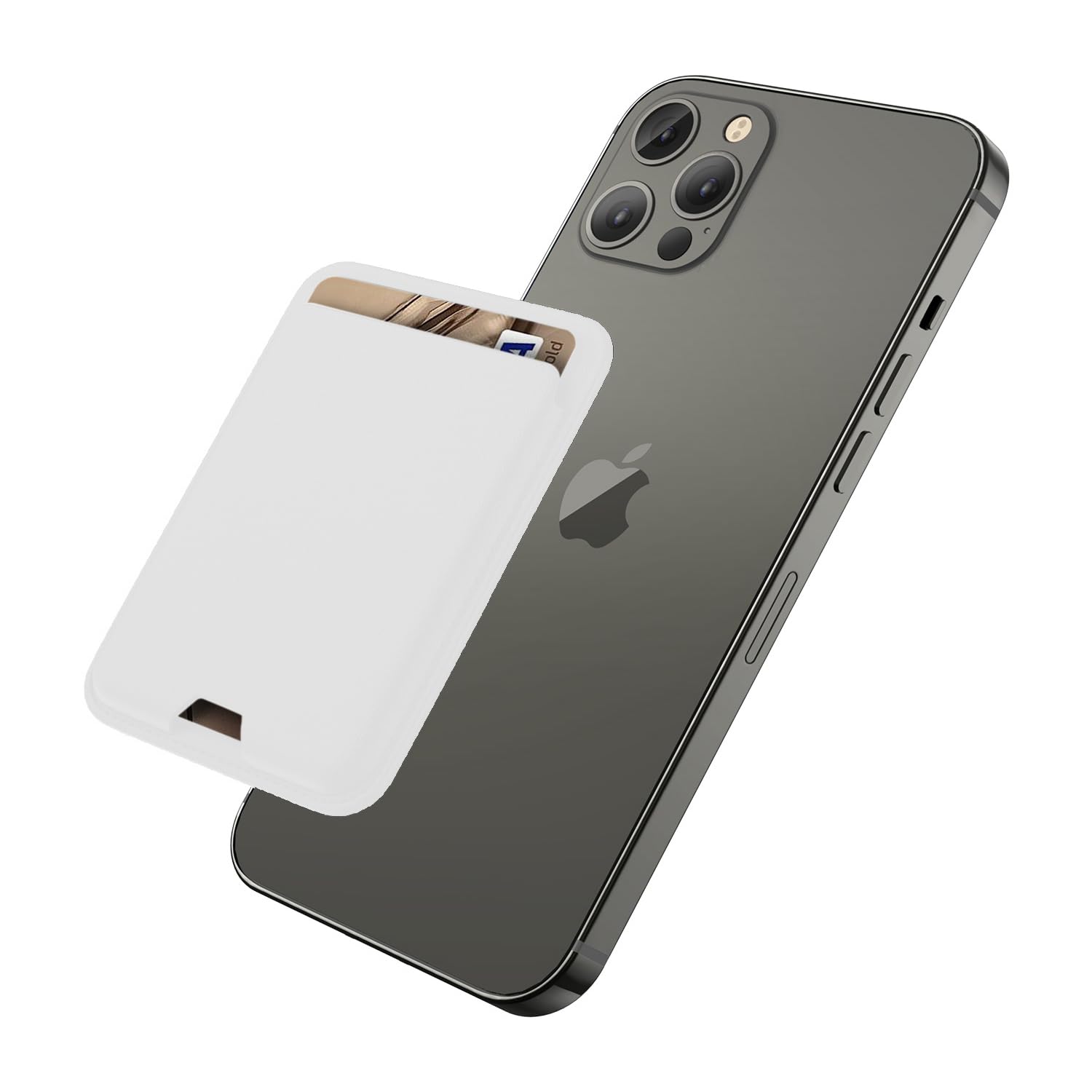 Magnetic Phone Wallet Card Holder Compatible With Apple Magsafe Wallet For Iphone 16 Pro Max/16 Pro/16 Plus/16 15 14 Model, Mag